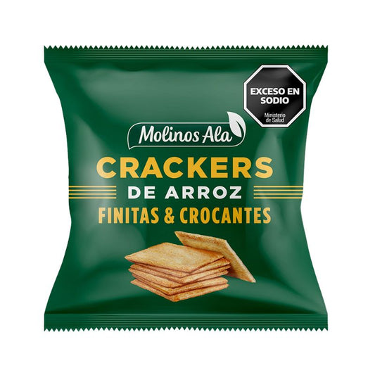 CRACKERS ALA DE ARROZ 100 Grs