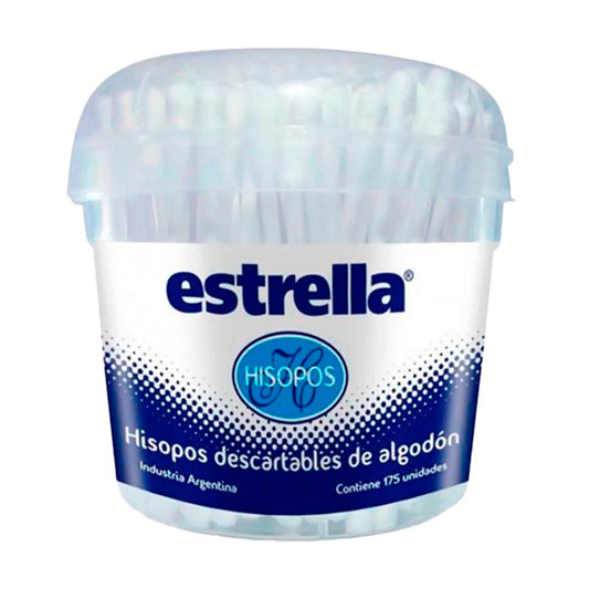 HISOPOS ESTRELLA POTE 125 Un.