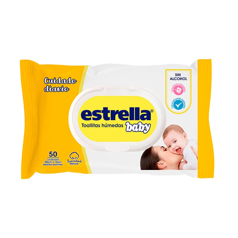 T.HUMEDAS ESTRELLA Cuidado 50 Un.