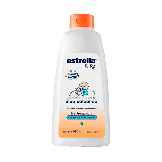 OLEO CALCAREO ESTRELLA SIN FRAGANCIA 950 CC.