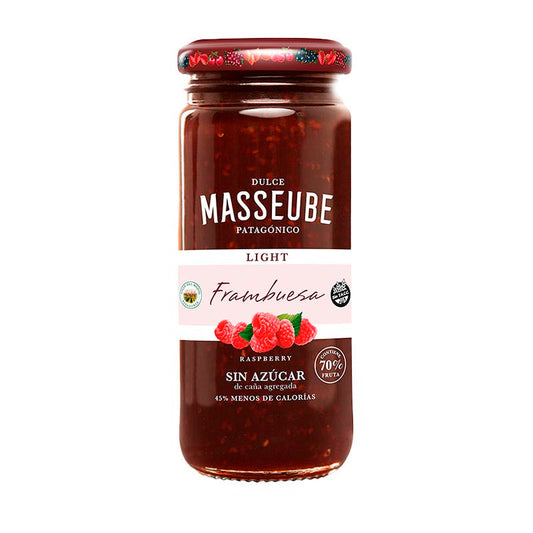 MERM. LIGHT MASSEUBE FRAMBUESA 260 Grs