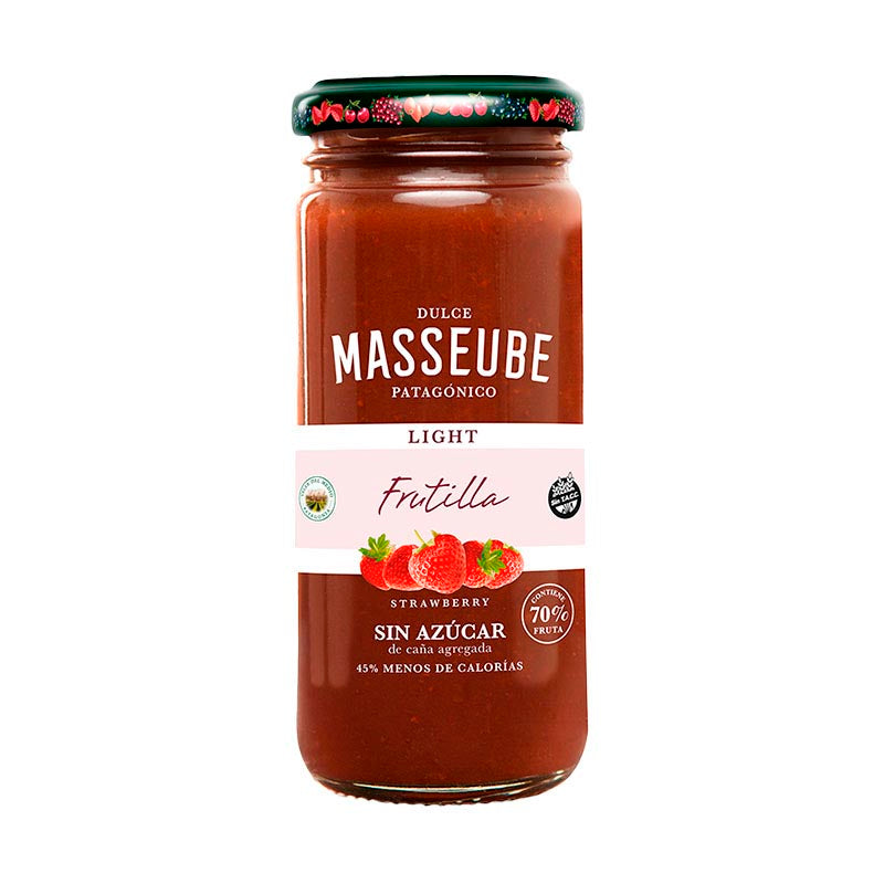MERM. LIGHT MASSEUBE FRUTILLA 260 Grs