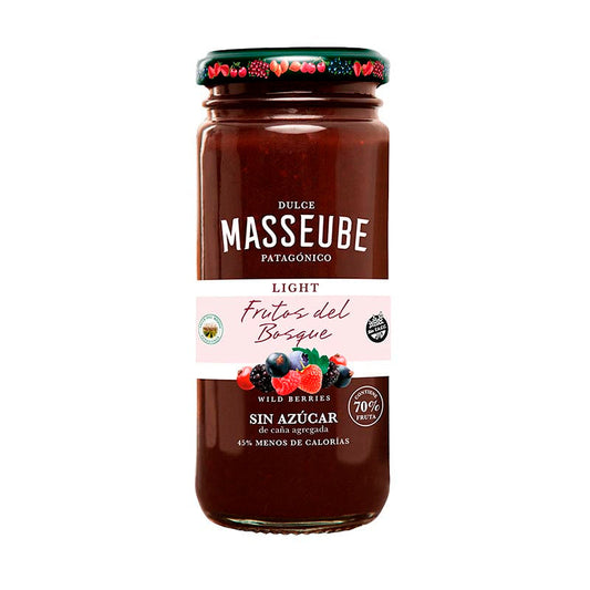 MERM. LIGHT MASSEUBE FRUTOS DEL BOSQUE 260 Grs