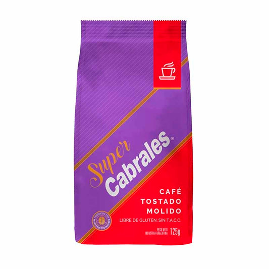 CAFE SUPER CABRALES MOLIDO 125 Grs