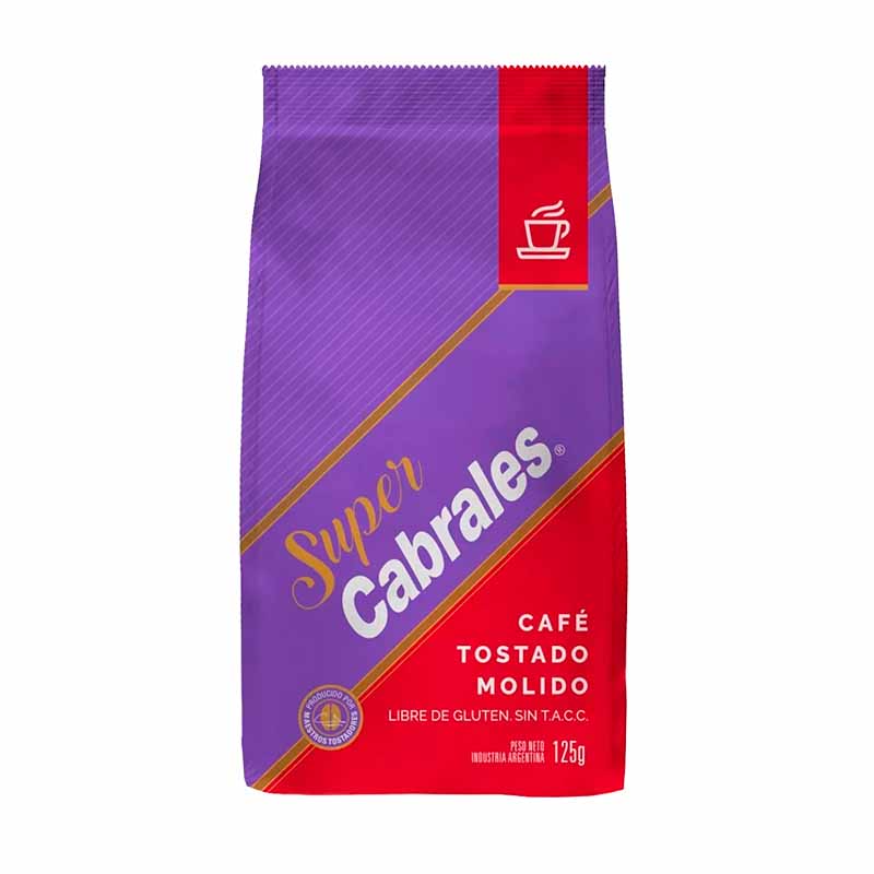 CAFE SUPER CABRALES MOLIDO 125 Grs