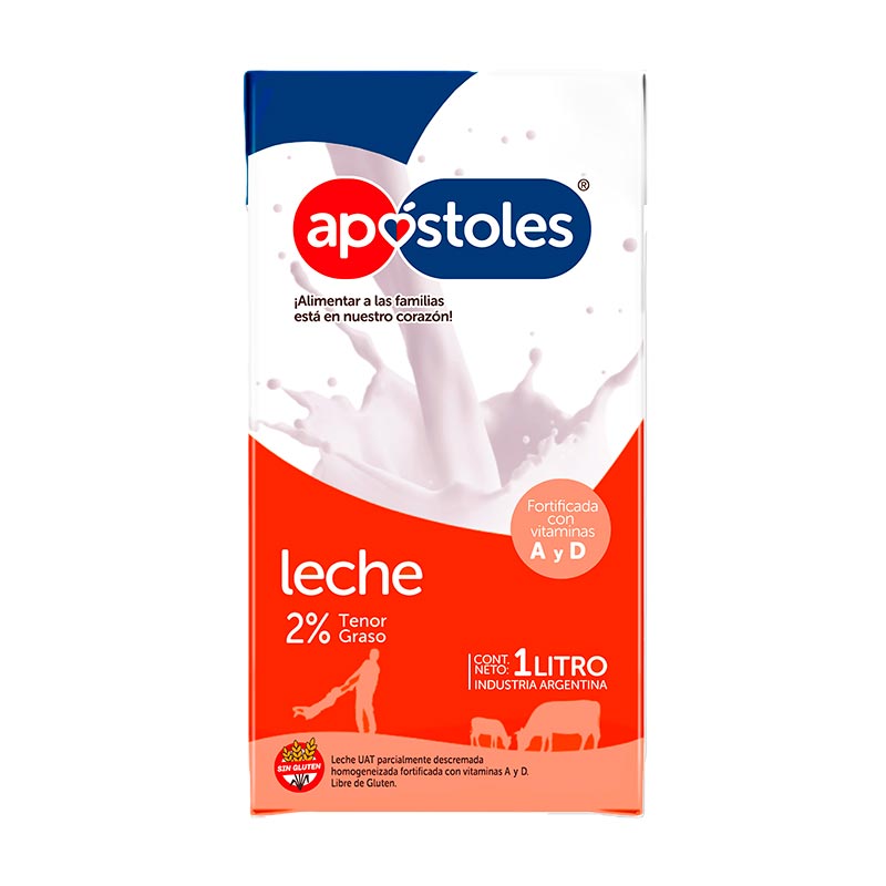 LECHE APOSTOLES ENTERA 1 Lt.