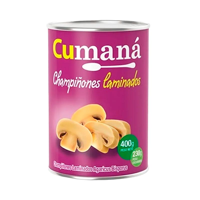 CHAMPIGNON CUMANA LAMINADO 400 Grs