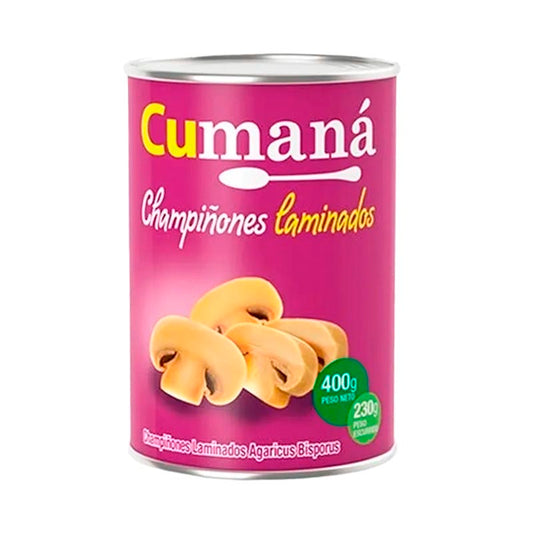 CHAMPIGNON CUMANA LAMINADO 400 Grs