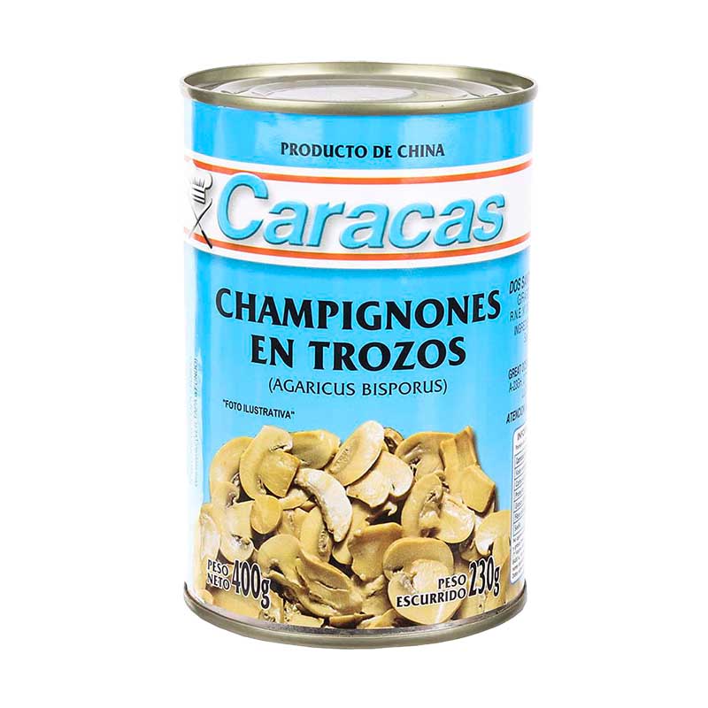 CHAMPIGNON CARACAS TROZO 400 Grs