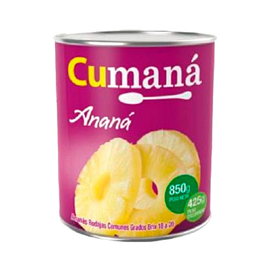 ANANA CUMANA EN RODAJAS 840 Grs
