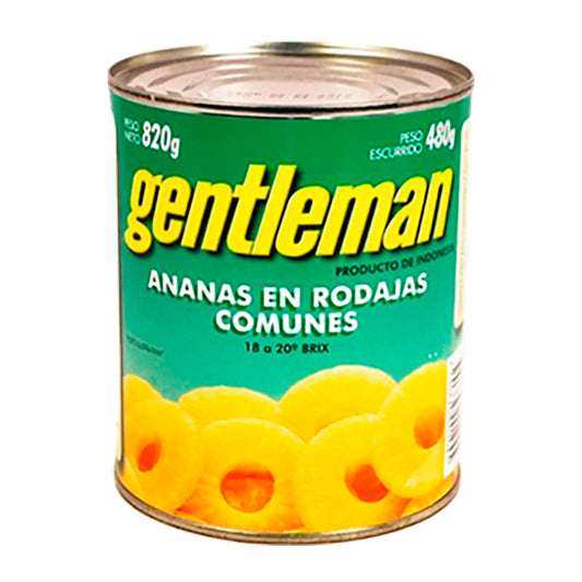 ANANA GENTLEMAN EN RODAJAS 820 Grs
