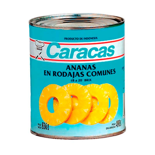 ANANA CARACAS EN RODAJAS 836 Grs
