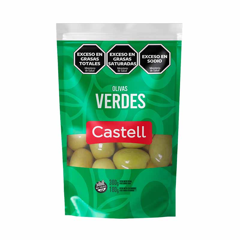 ACEITUNA CASTELL 180 Grs