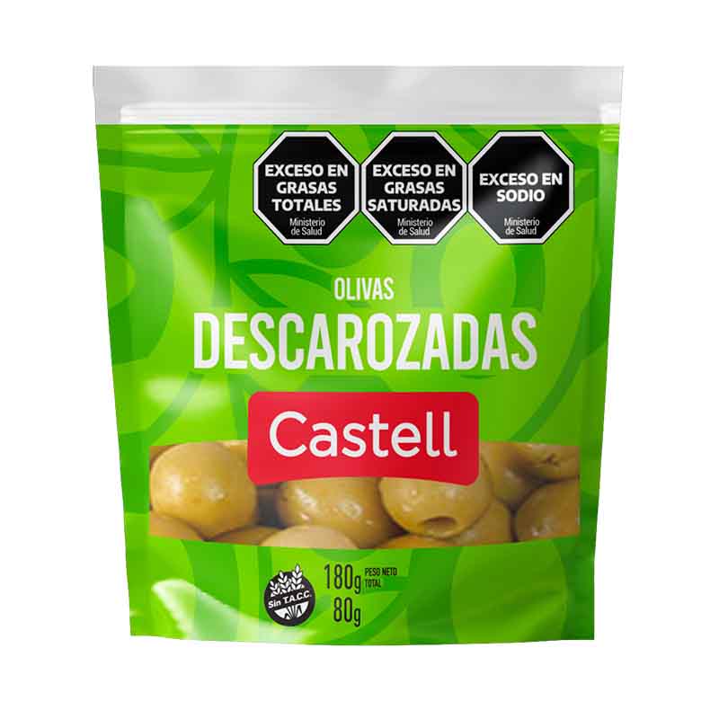 ACEITUNA CASTELL S/CAROZO 80 Grs