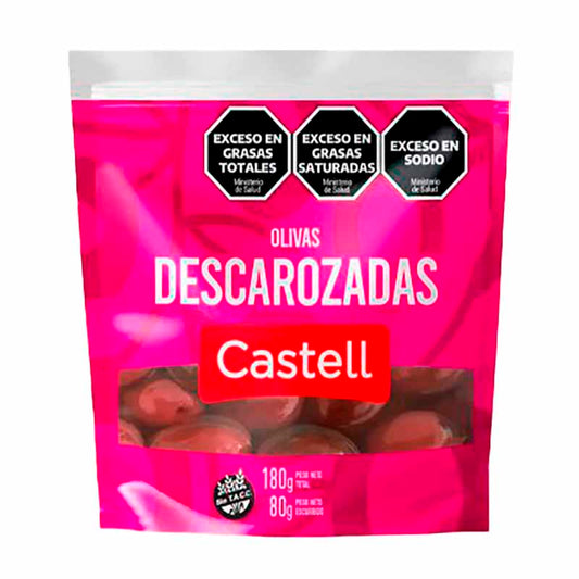 ACEITUNA CASTELL NEGRA 90 Grs