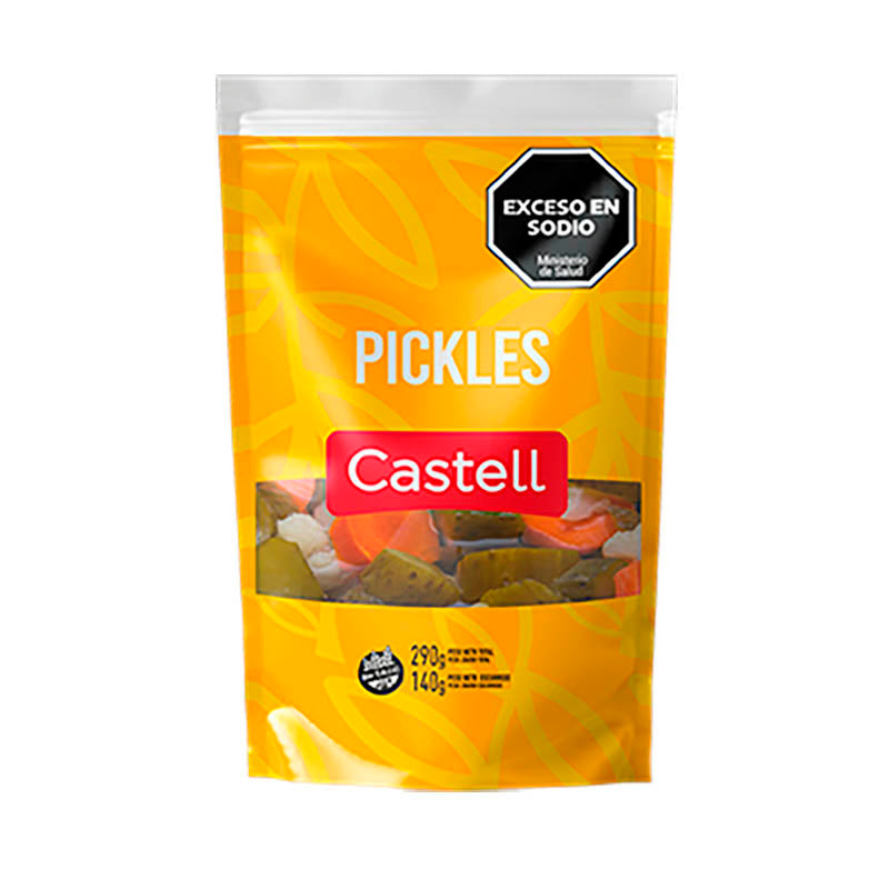 PICKLES CASTELL D/P 140 Grs