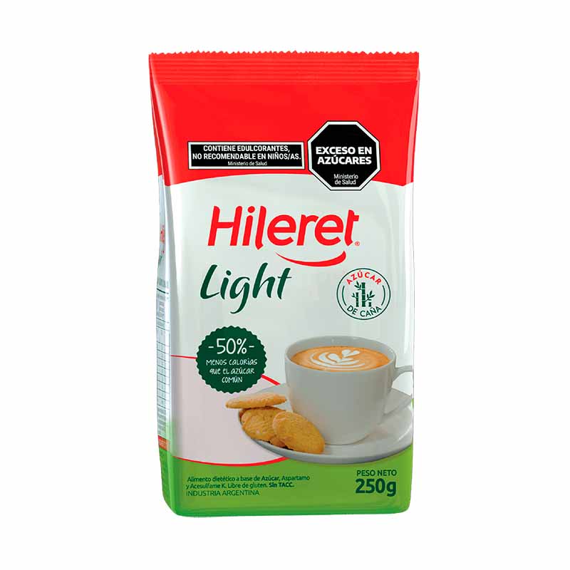 AZUCAR HILERET Light 250 Grs