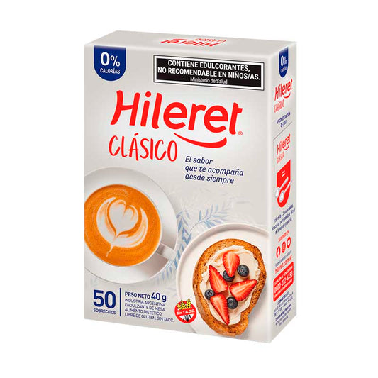 EDULCORANTE HILERET Clasico 50 Un.