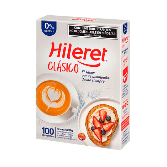 EDULCORANTE HILERET Clasico 100 Un.