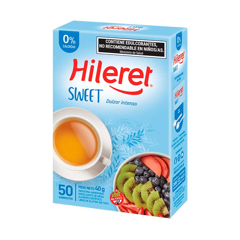 EDULCORANTE HILERET Sweet 50 Un.