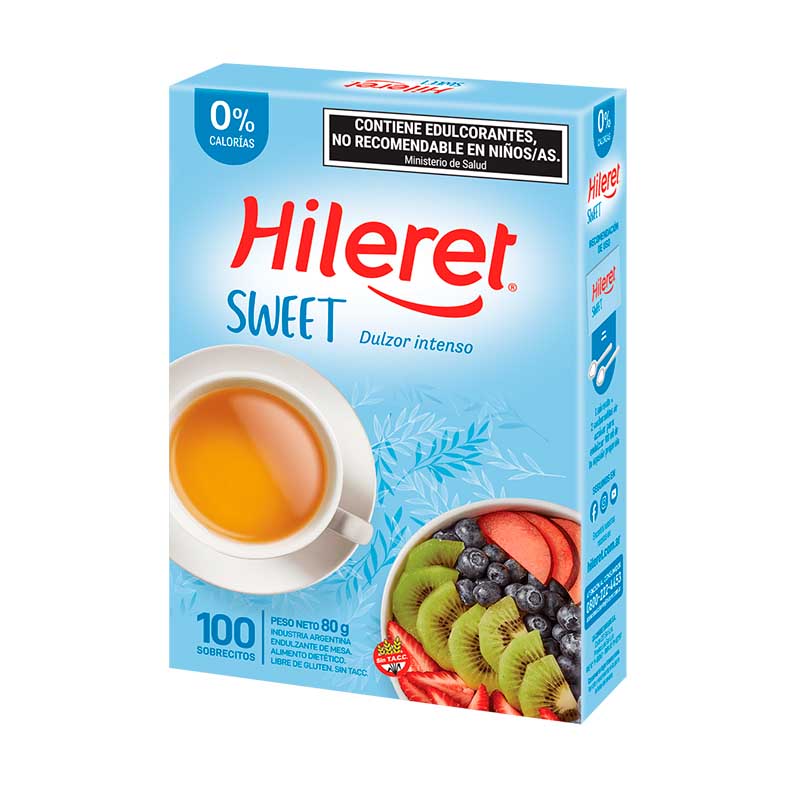 EDULCORANTE HILERET Sweet 100 Un.