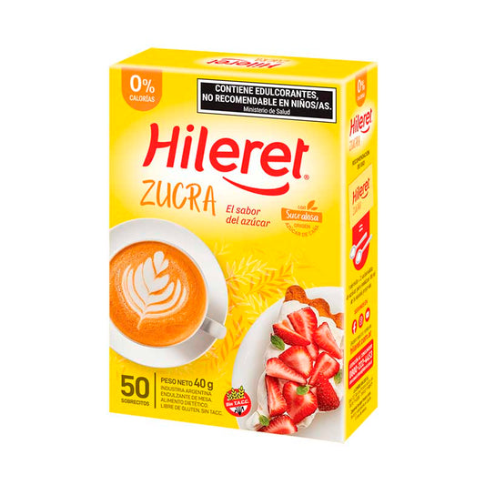EDULCORANTE HILERET Zucra 50 Un.