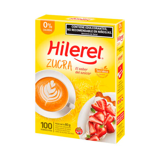 EDULCORANTE HILERET Zucra 100 Un.
