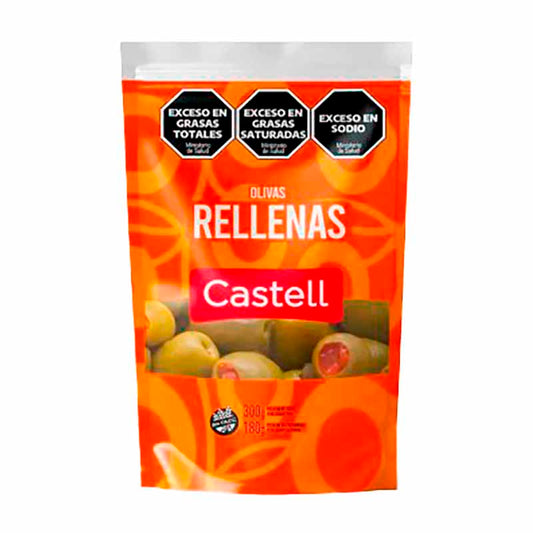 ACEITUNA CASTELL RELLENA 170 Grs