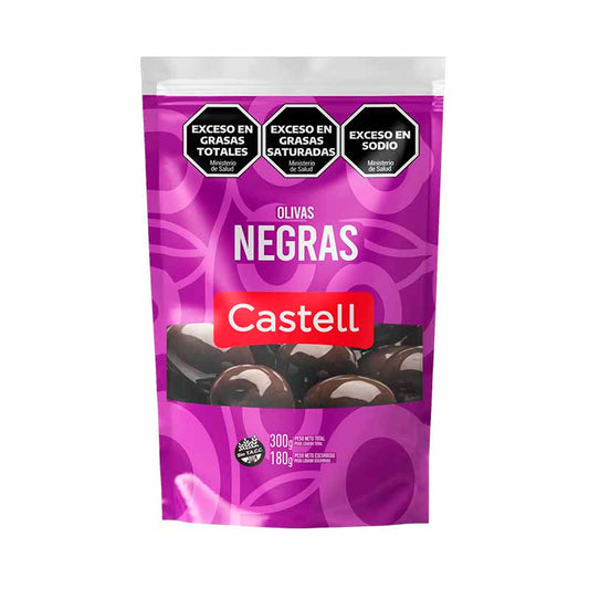 ACEITUNA CASTELL NEGRA 170 Grs