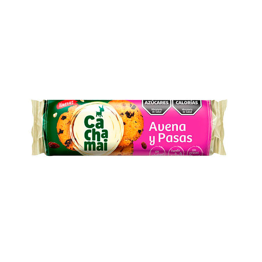 GALLETITA CACHAMAI Avenas y Pasas 165 Grs