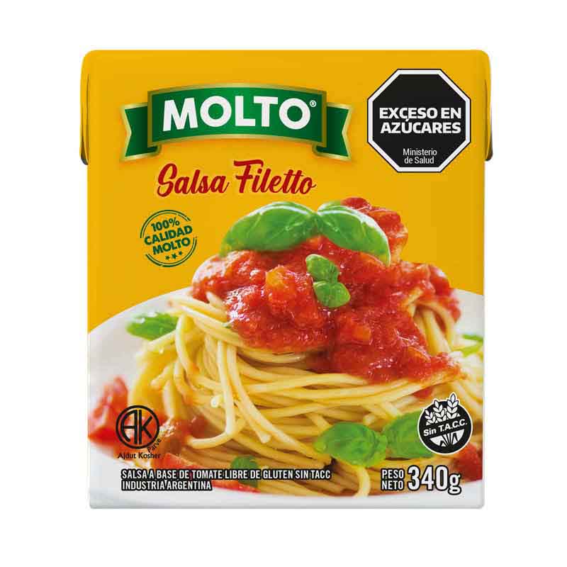 SALSA MOLTO FILETTO 340 Grs