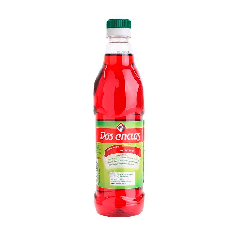 VINAGRE DOS ANCLAS VINO 500 CC.