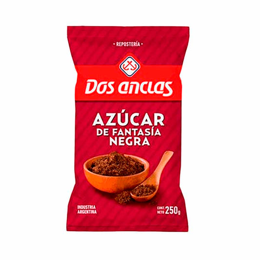 AZUCAR DOS ANCLAS NEGRA 250 Grs