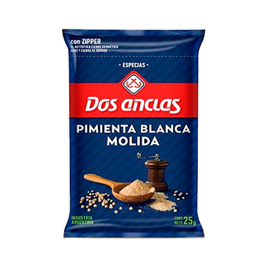 PIMIENTA BLANCA DOS ANCLAS 25 Grs