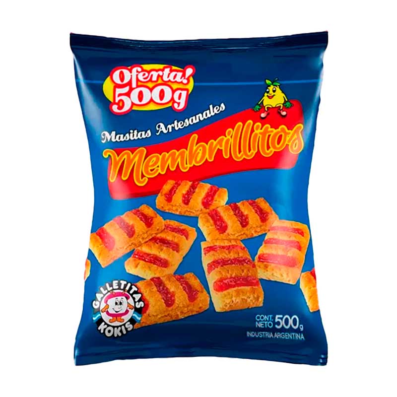 GALLETITA KOKIS MEMBRILLO 500 Grs