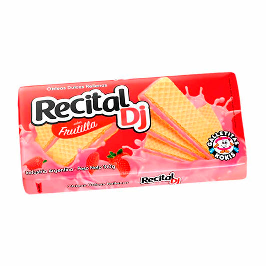 OBLEA RECITAL DJ VAINILLA 100 Grs