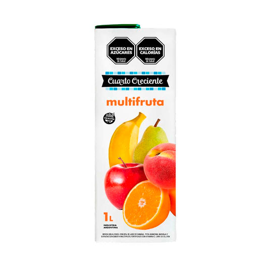 JUGO C. CRECIENTE MULTIFRUTA 1 Lt.