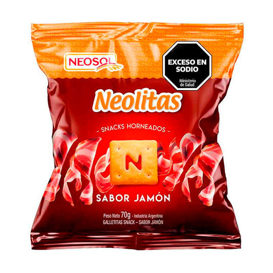 GALLETITA NEOLITAS JAMON 70 Grs