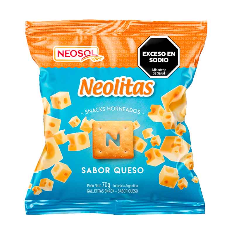 GALLETITA NEOLITAS QUESO 70 Grs