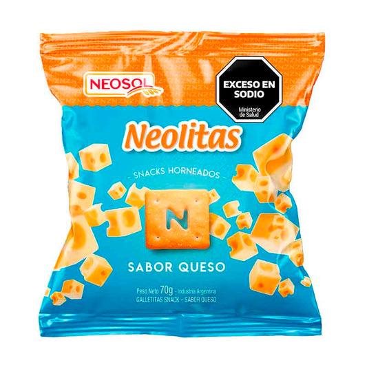 GALLETITA NEOLITAS QUESO 70 Grs