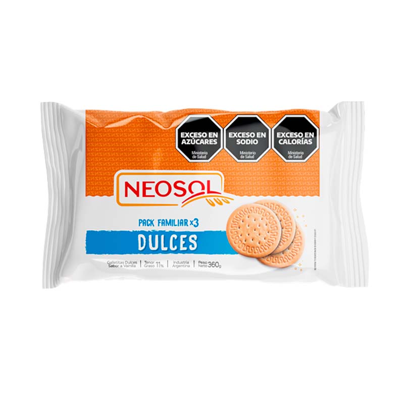 GALLETITA NEOSOL MARIA 360 Grs