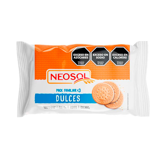 GALLETITA NEOSOL MARIA 360 Grs
