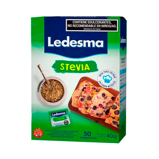 EDULCORANTE LEDESMA STEVIA 50 Un.