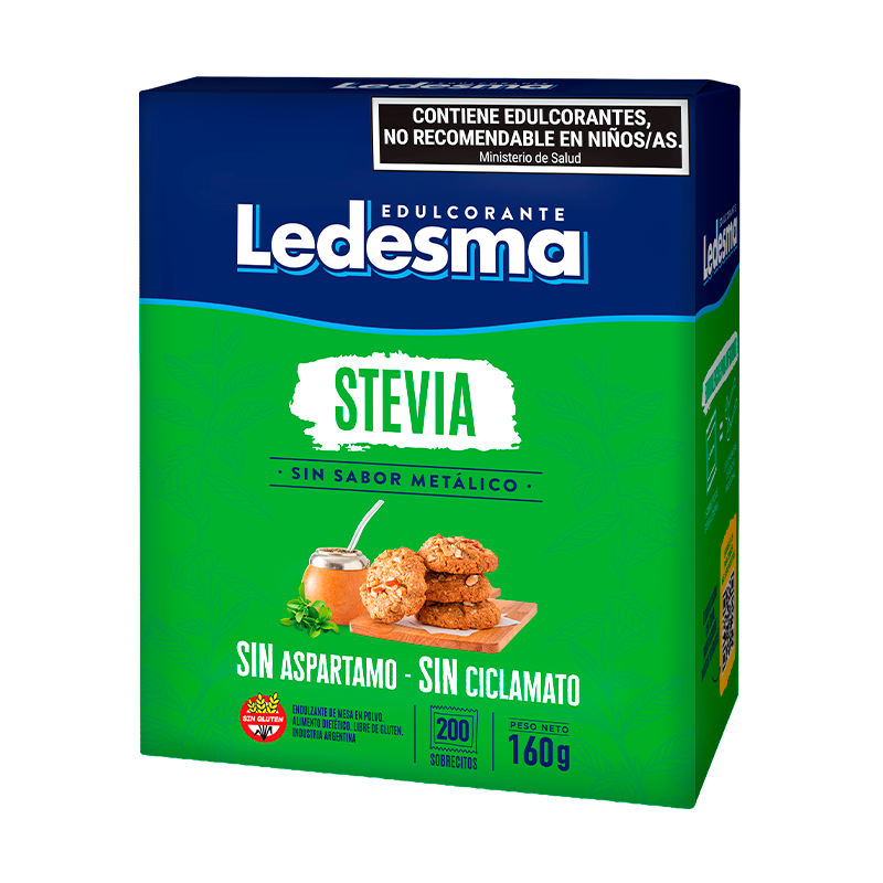 EDULCORANTE LEDESMA STEVIA 200 Un.