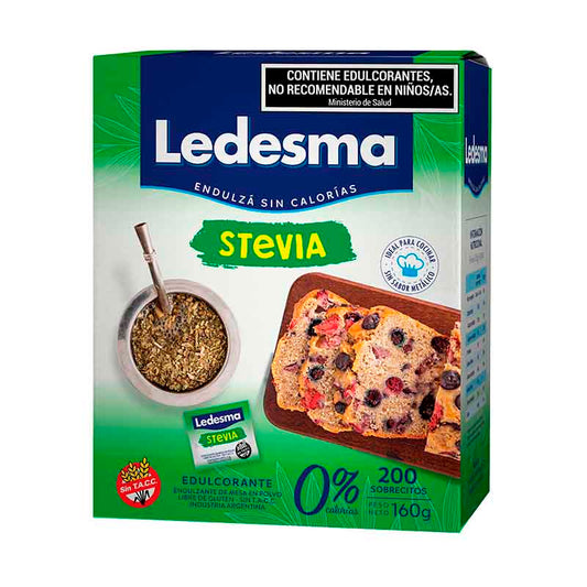 EDULCORANTE LEDESMA STEVIA 200 Un.