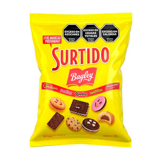 GALLETITA BAGLEY SURTIDO 398 Grs