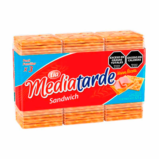 GALLETITA MEDIATARDE Sandwich 321 Grs