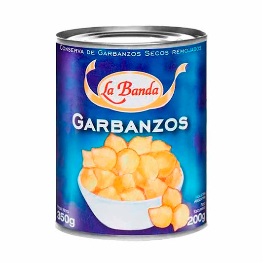 GARBANZO LA BANDA LATA 350 Grs