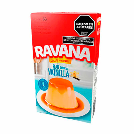 FLAN RAVANA VAINILLA 60 Grs