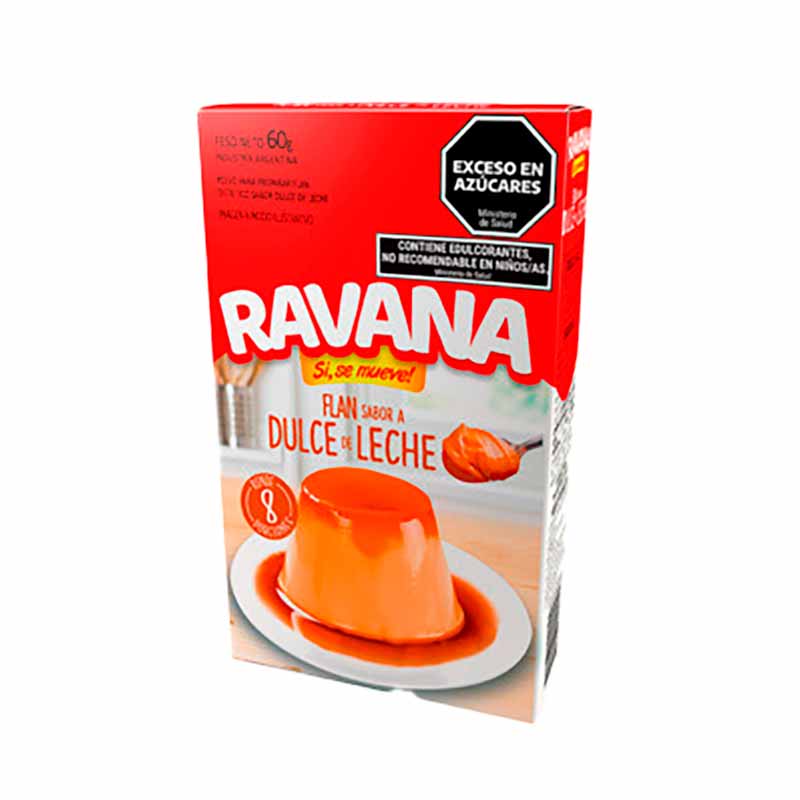FLAN RAVANA DCE. LECHE 60 Grs